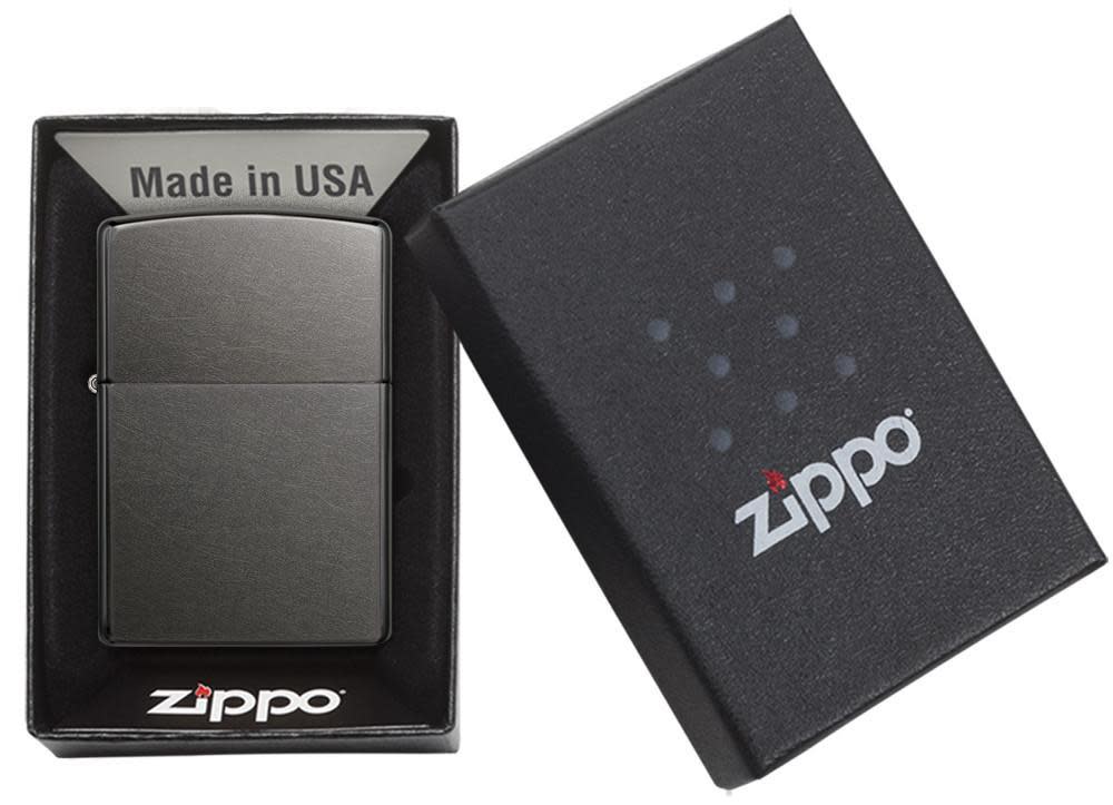 Zippo Classic Gray Windproof Lighter