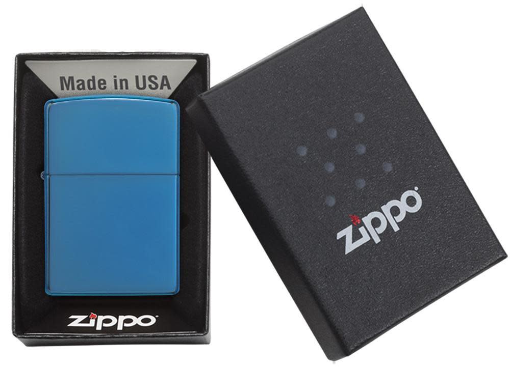 Zippo Classic High Polish Blue Windproof Lighter