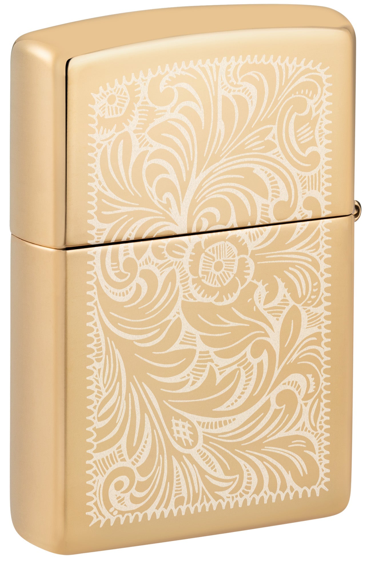 Zippo High Polish Brass Venetian® Windproof Lighter