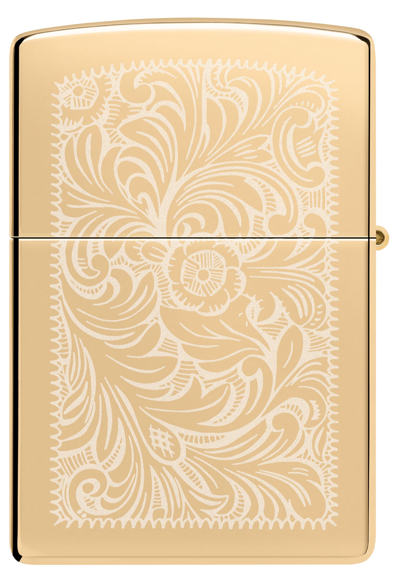 Zippo High Polish Brass Venetian® Windproof Lighter