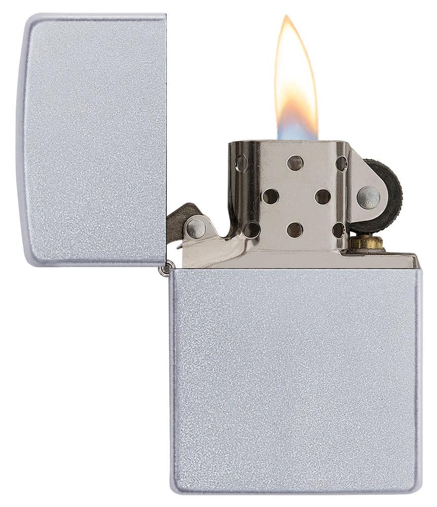 Zippo Classic Satin Chrome Windproof Lighter