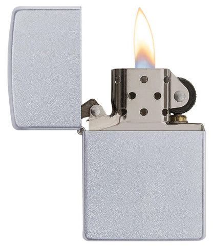Zippo Classic Satin Chrome Windproof Lighter