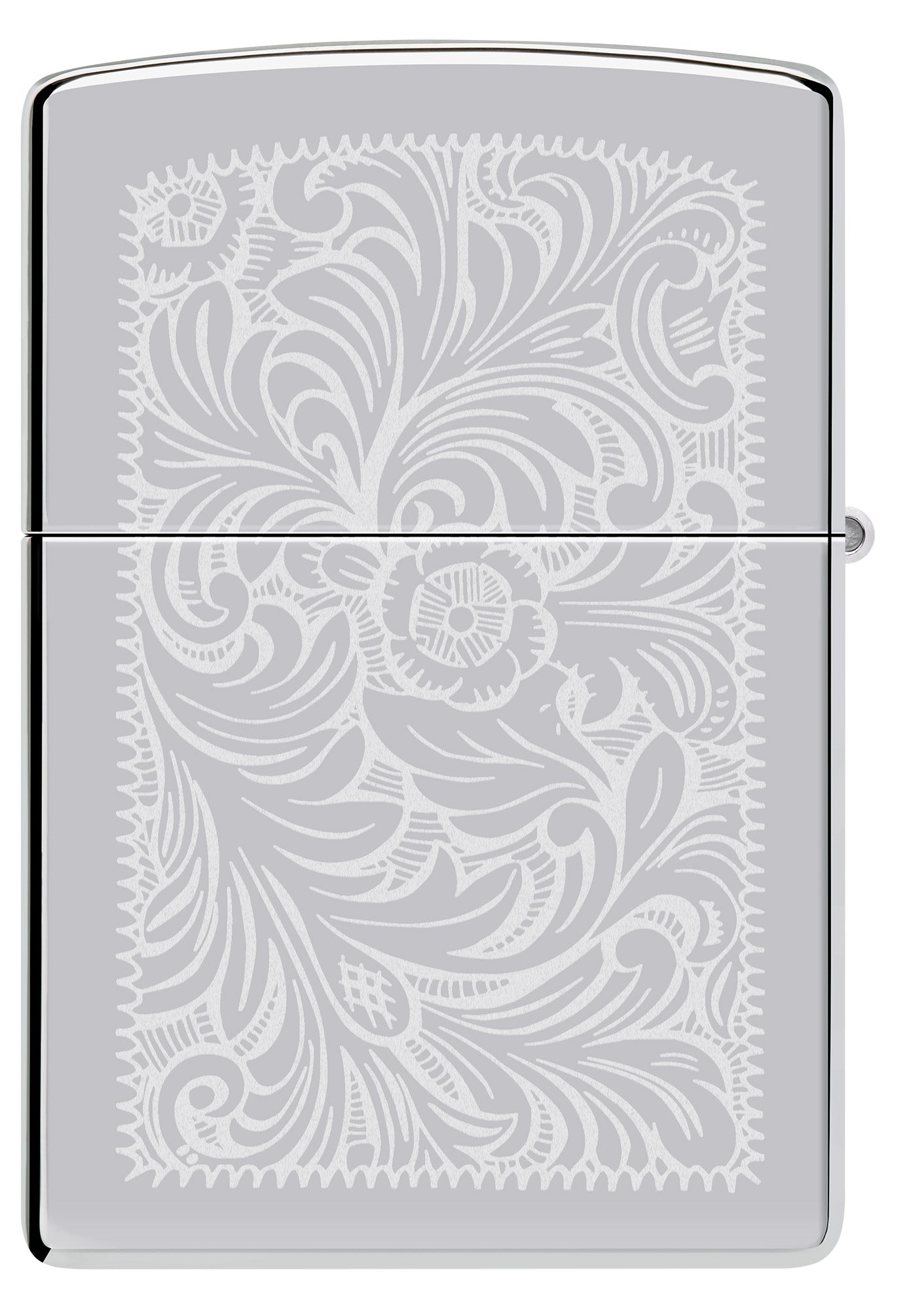 Zippo High Polish Chrome Venetian® Windproof Lighter