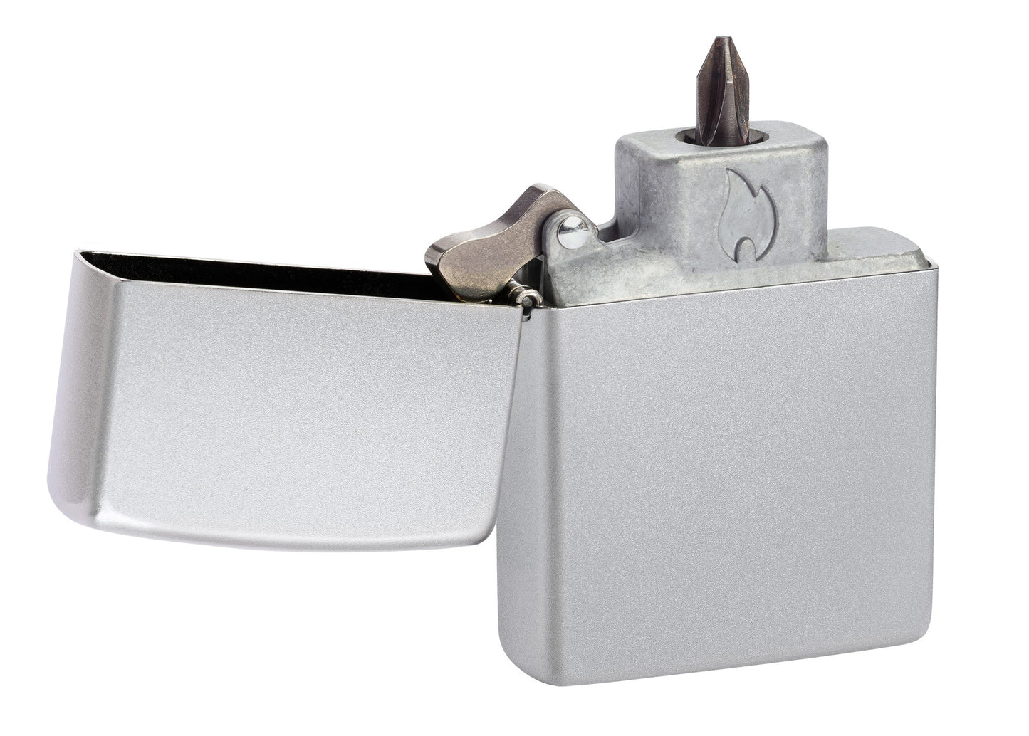 Zippo Bit Safe Screwdriver Satin Chrome Lighter Insert