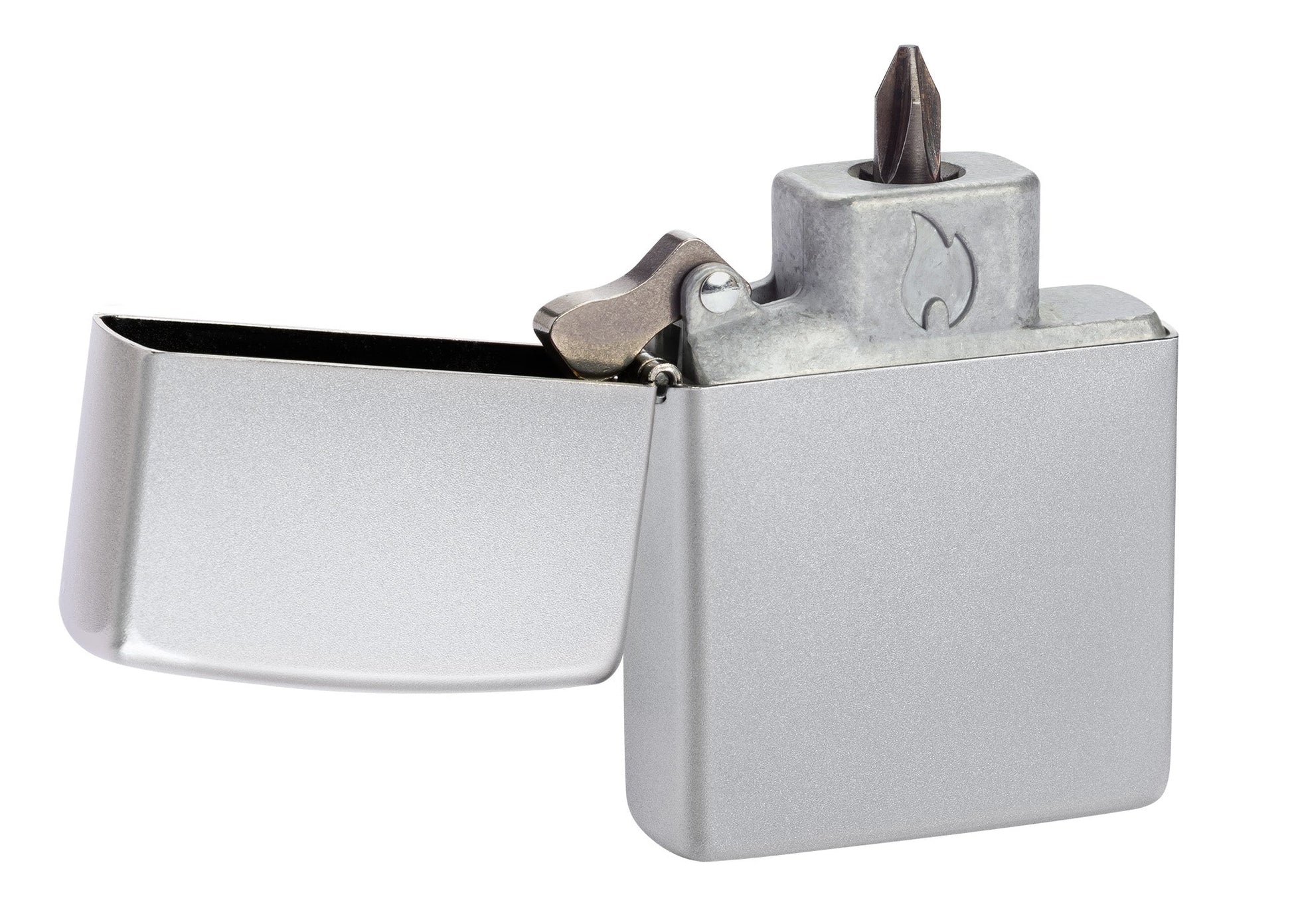 Zippo Bit Safe Screwdriver Satin Chrome Lighter Insert