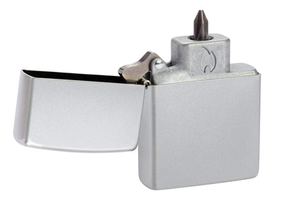 Zippo Bit Safe Screwdriver Satin Chrome Lighter Insert