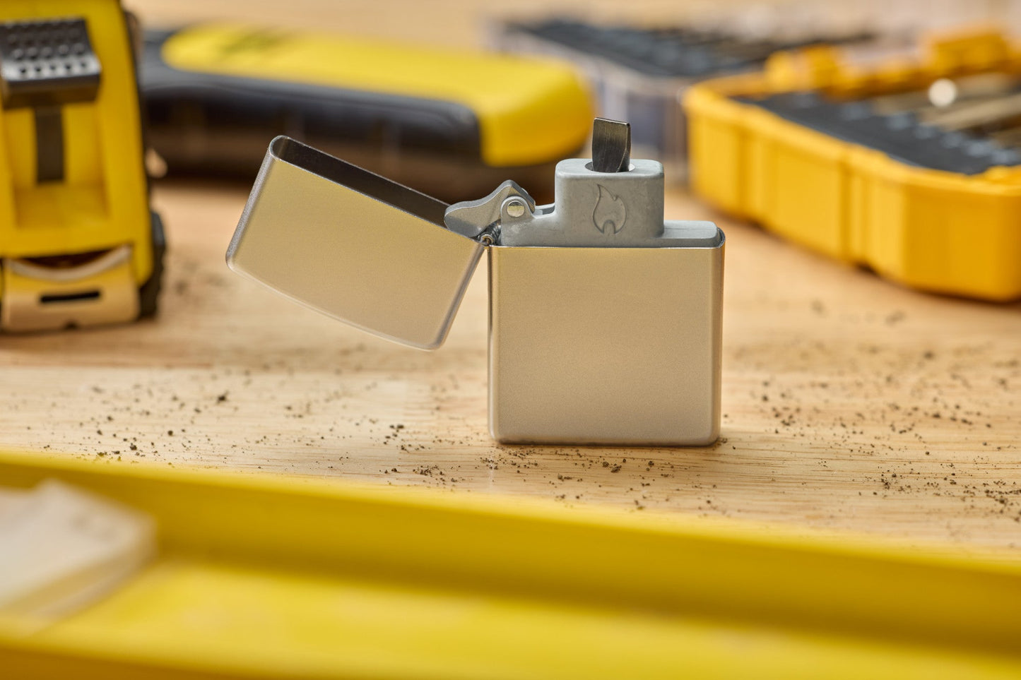 Zippo Bit Safe Screwdriver Satin Chrome Lighter Insert