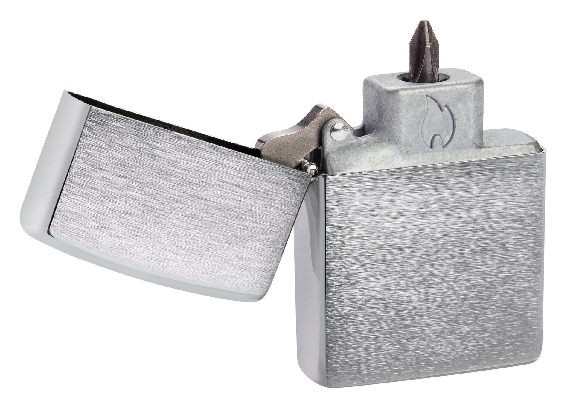 Zippo Bit Safe Screwdriver Brushed Chrome Lighter Insert