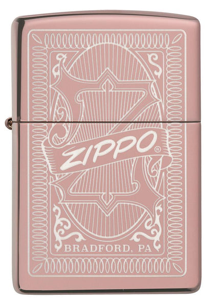 Zippo Reimagine High Polish Rose Gold Windproof Lighter