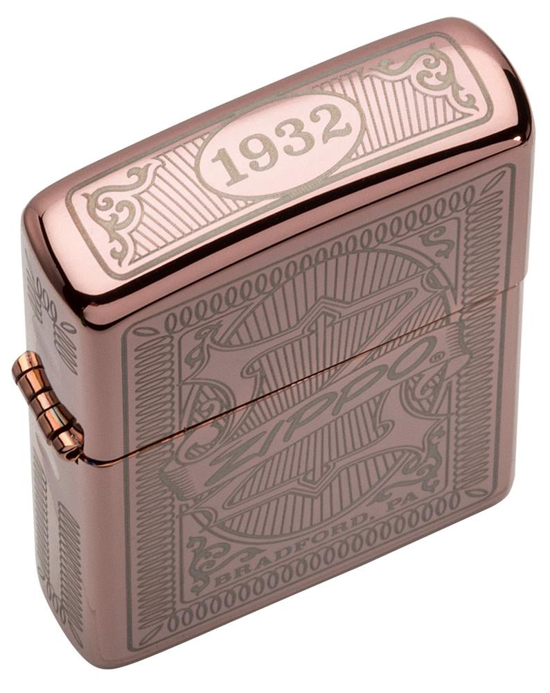 Zippo Reimagine High Polish Rose Gold Windproof Lighter