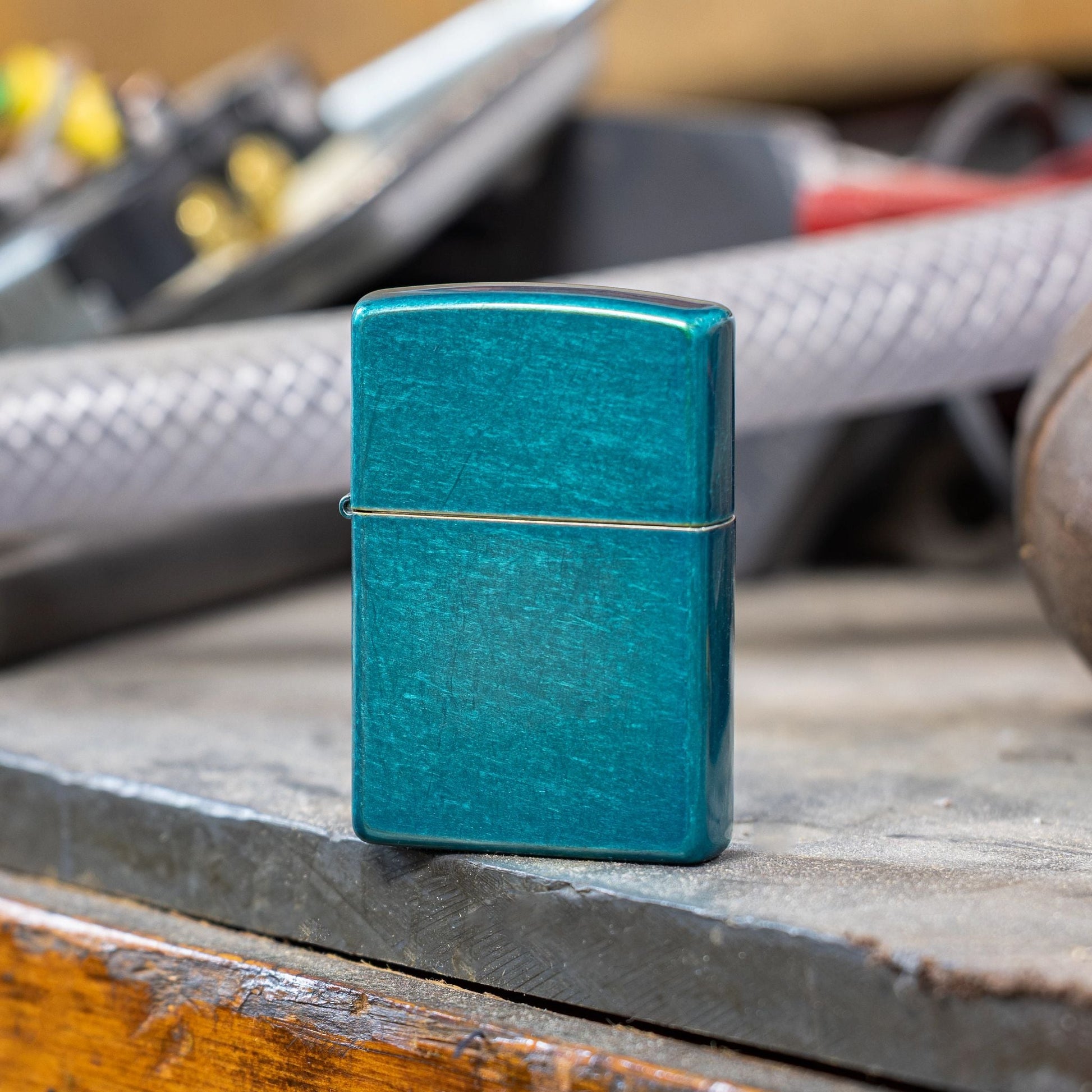 Zippo Classic Candy Teal Windproof Lighter