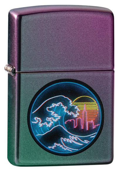Zippo Great Vaporwave Iridescent Windproof Lighter