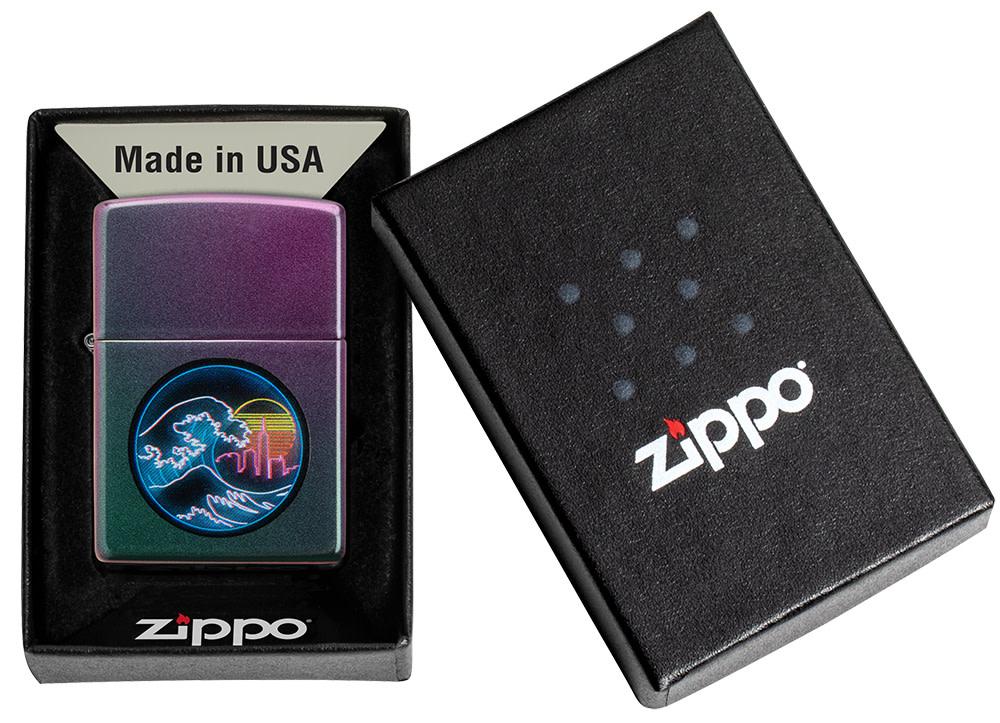 Zippo Great Vaporwave Iridescent Windproof Lighter