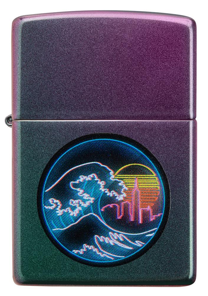 Zippo Great Vaporwave Iridescent Windproof Lighter