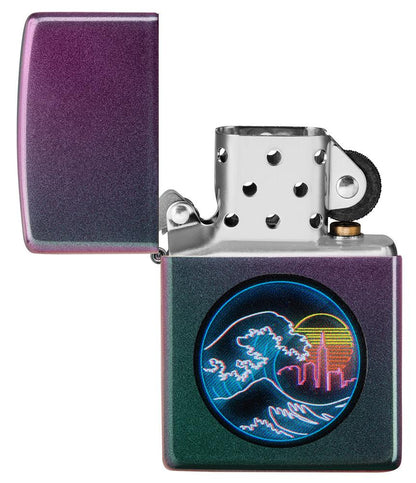 Zippo Great Vaporwave Iridescent Windproof Lighter