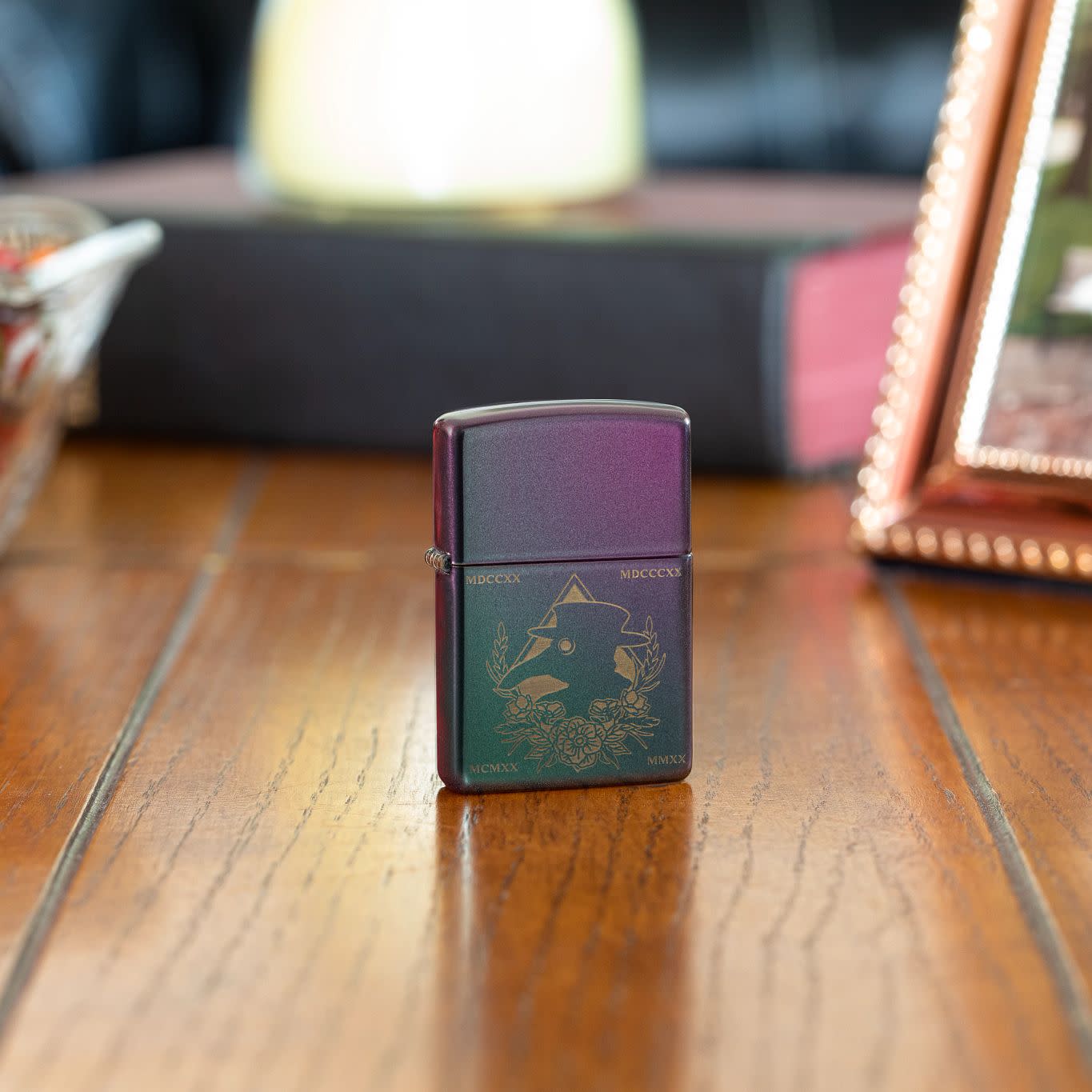 Zippo Plague Doctor Mask Iridescent Windproof Lighter