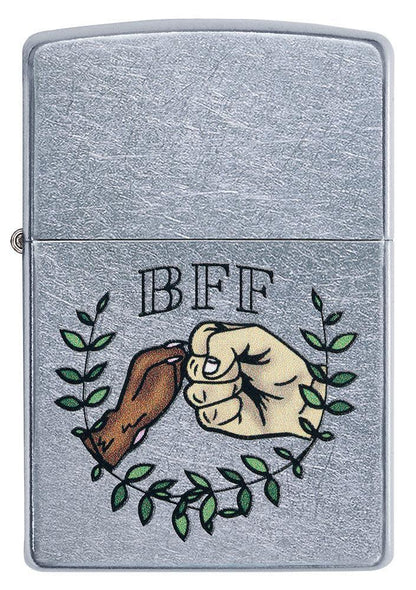 Zippo Paw Bump Design Street Chrome Windproof Lighter