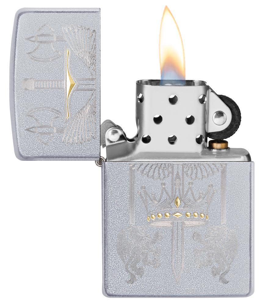 Zippo Sword Design Windproof Lighter