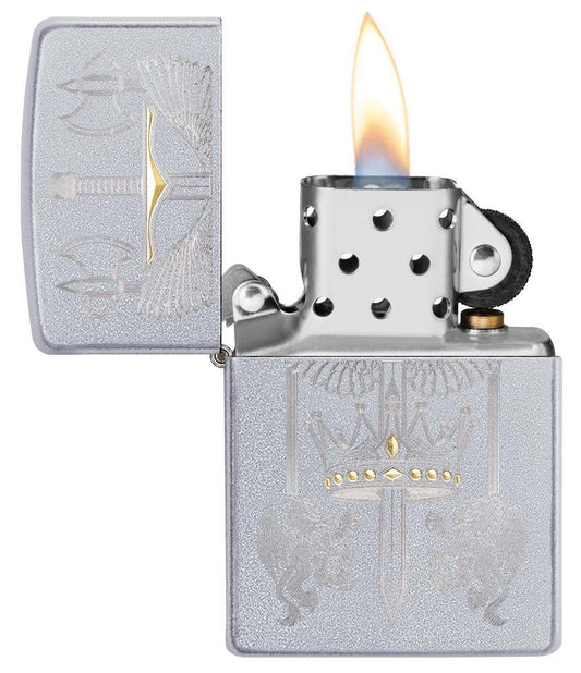 Zippo Sword Design Windproof Lighter