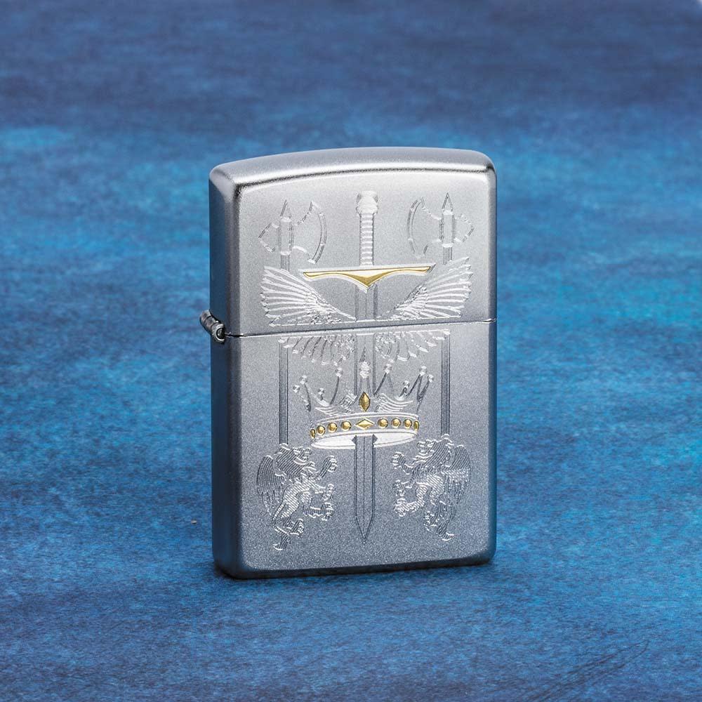 Zippo Sword Design Windproof Lighter