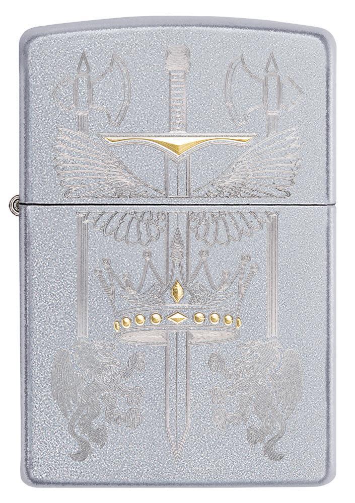 Zippo Sword Design Windproof Lighter