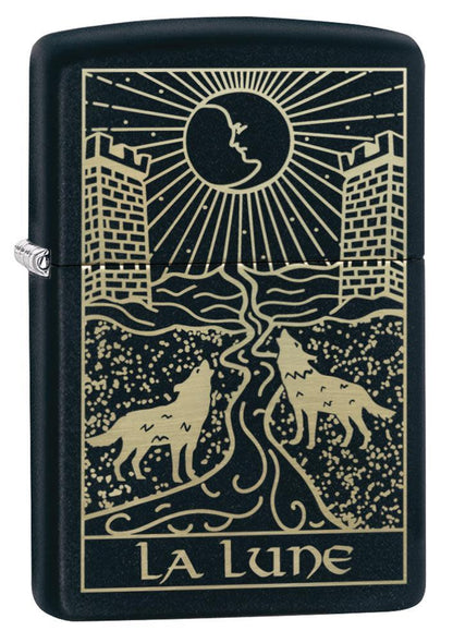 Zippo Wolf Tarot Card Design