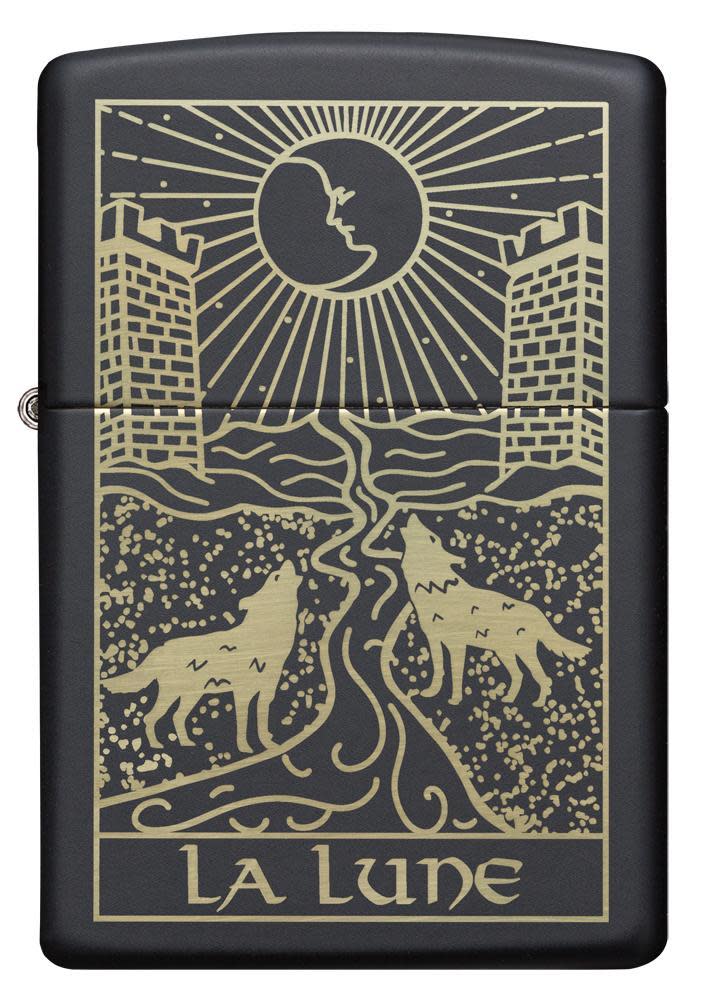 Zippo Wolf Tarot Card Design