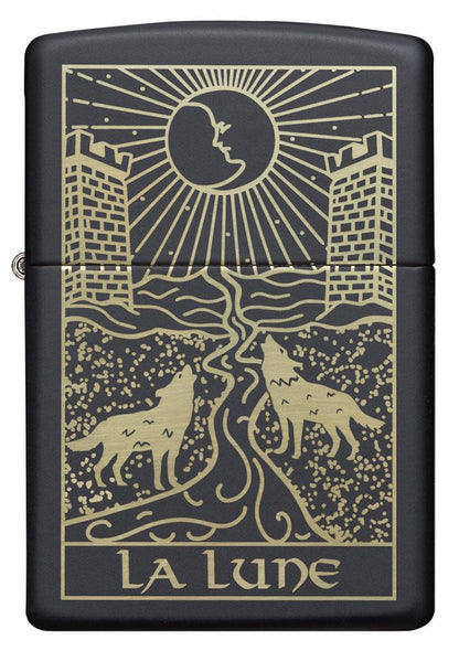 Zippo Wolf Tarot Card Design