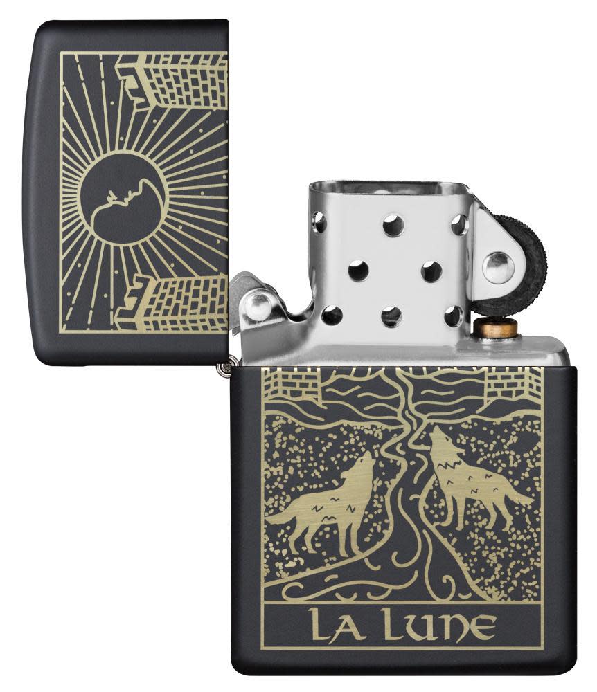 Zippo Wolf Tarot Card Design