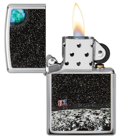 Zippo Moon Landing Design
