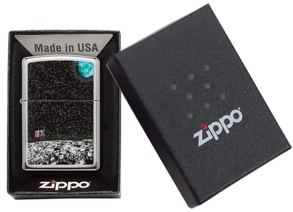Zippo Moon Landing Design