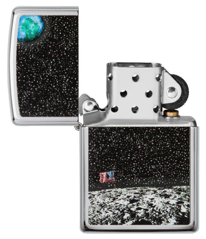 Zippo Moon Landing Design