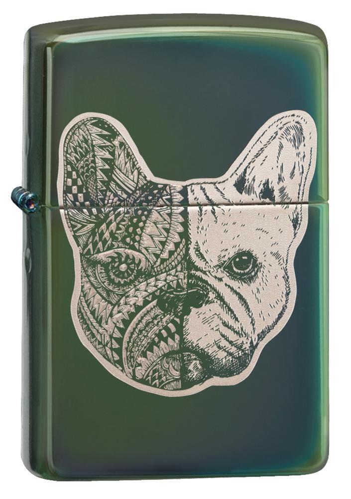 Zippo French Bulldog Design