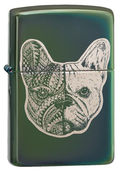 Zippo French Bulldog Design