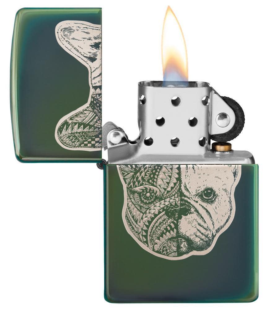 Zippo French Bulldog Design