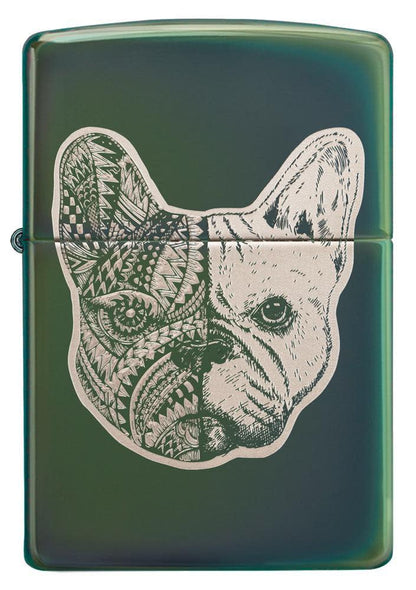 Zippo French Bulldog Design