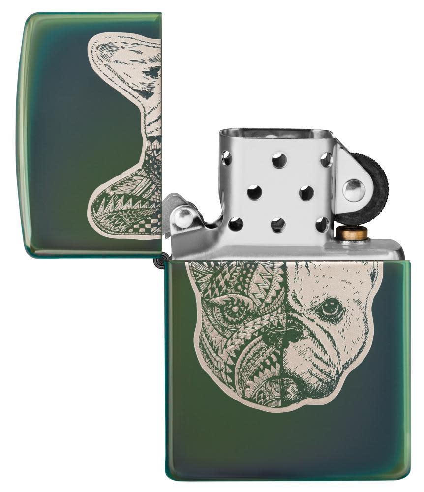 Zippo French Bulldog Design