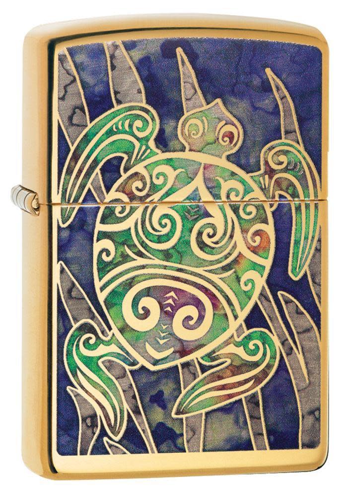 Zippo Turtle Design Windproof Lighter