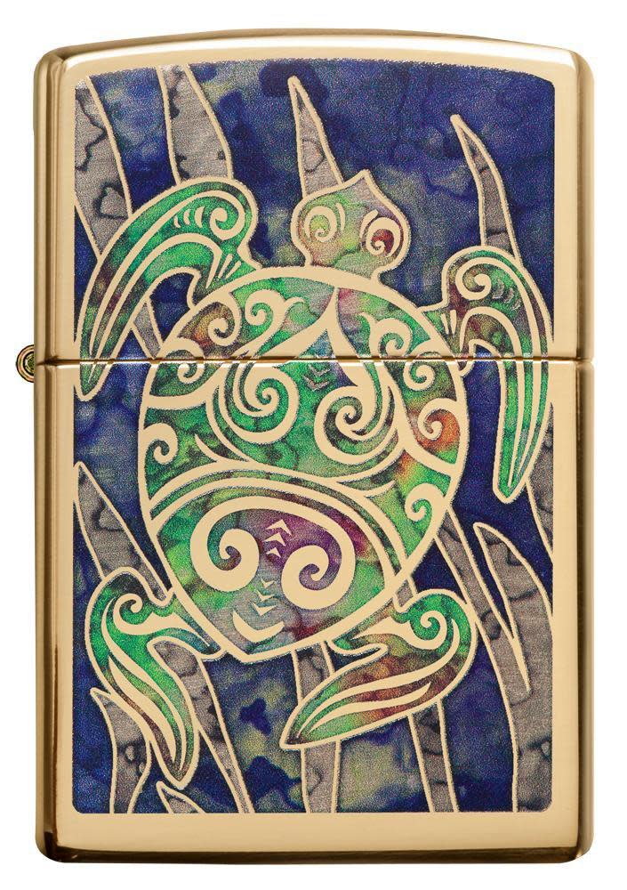 Zippo Turtle Design Windproof Lighter