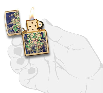 Zippo Turtle Design Windproof Lighter