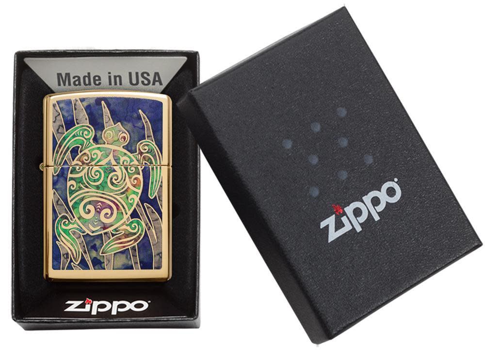 Zippo Turtle Design Windproof Lighter