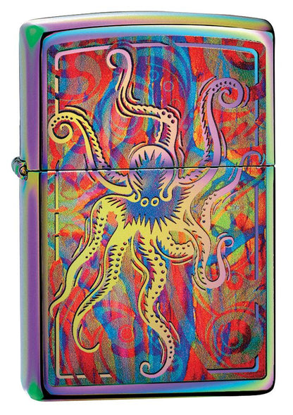 Zippo Colorful Octopus Multi Color Lighter