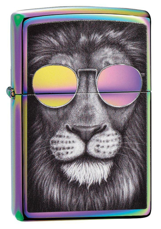 Zippo Lion in Sunglasses Spectrum Windproof Lighter