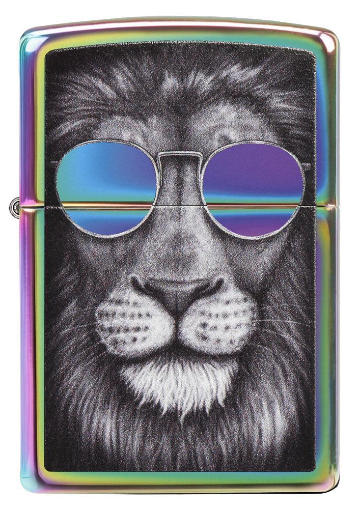 Zippo Lion in Sunglasses Spectrum Windproof Lighter